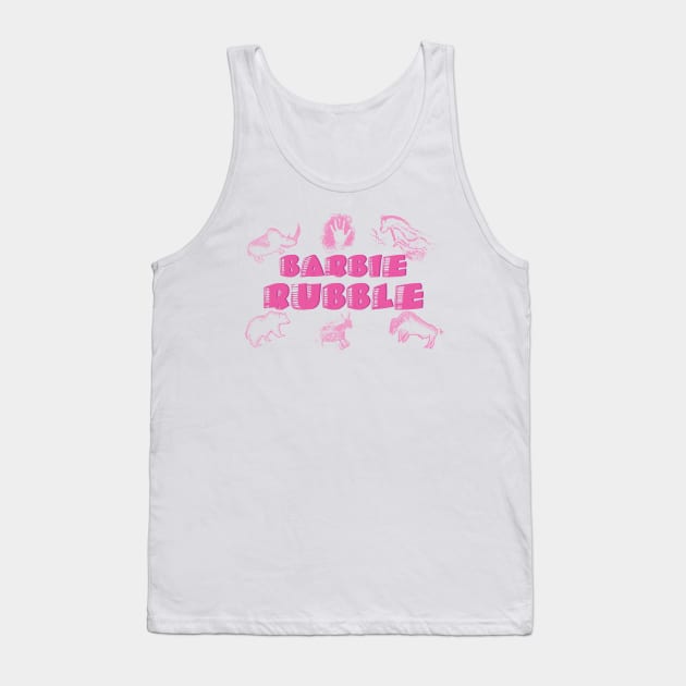 Barbie Rubble: The Other Barbies series Tank Top by Feisty Army